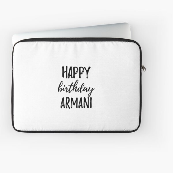 armani laptop sleeve