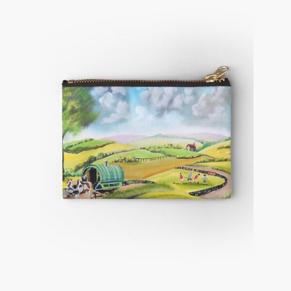 Item preview, Gypsy caravan and a game of football designed and sold by GORDON BRUCE ART.
