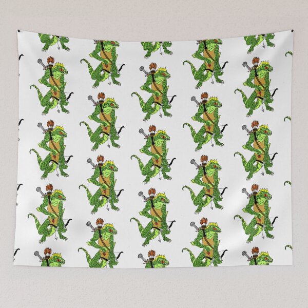 Item preview, Fantasy Lizard Warrior designed and sold by imphavok.