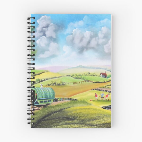 Item preview, Gypsy caravan and a game of football designed and sold by GORDON BRUCE ART.