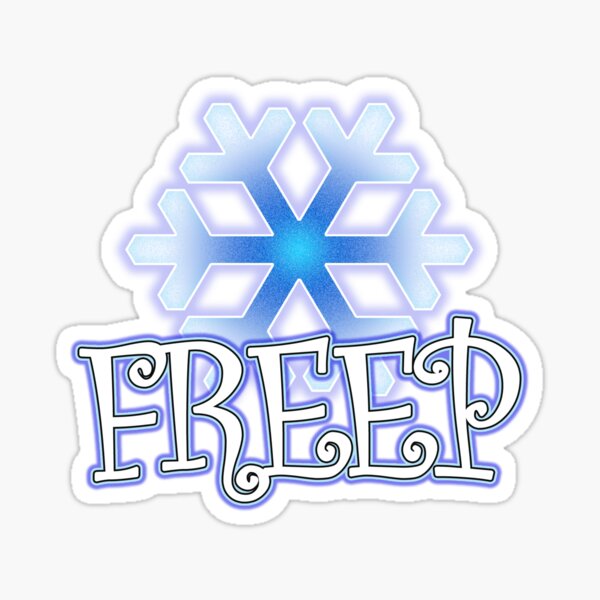 Freep - Freezer Peeps Sticker