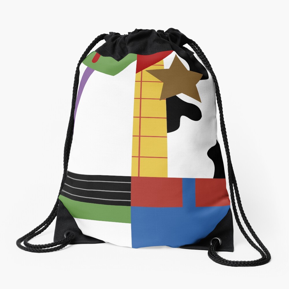 Enemy became friends Drawstring Bag