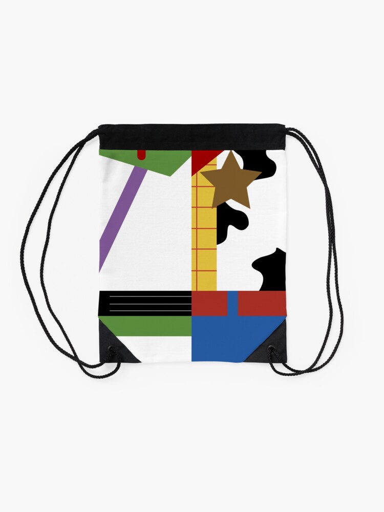Alternate view of Enemy became friends Drawstring Bag