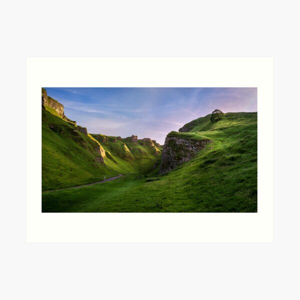 Winnats Pass Art Print