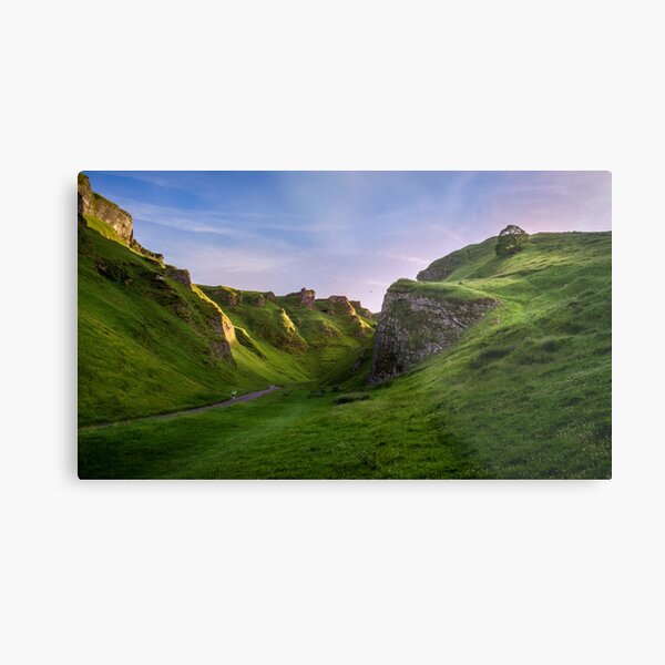 Winnats Pass Metal Print