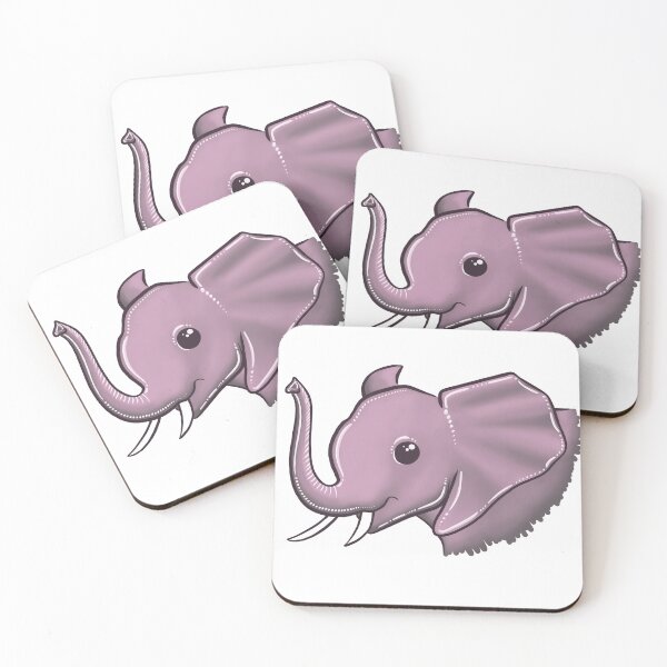 Item preview, Elephant in Purple designed and sold by emmirice.