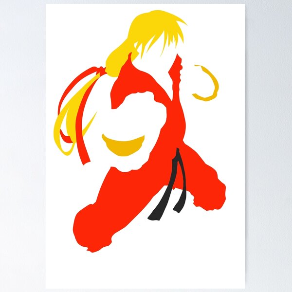 street fighter alpha Art Board Print by watolo