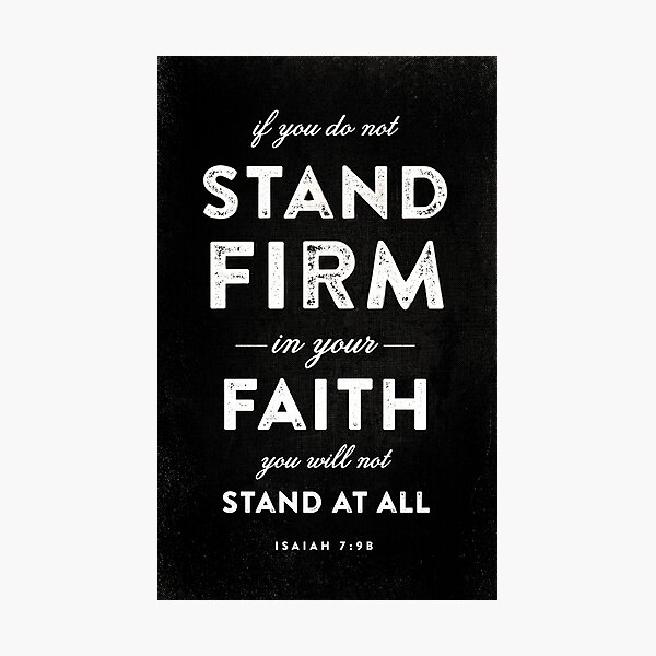 Item preview, Isaiah 7:9b designed and sold by Dallas Drotz.
