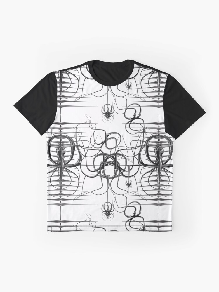 Alternate view of Mathengyger Mother of Spiders Graphic T-Shirt