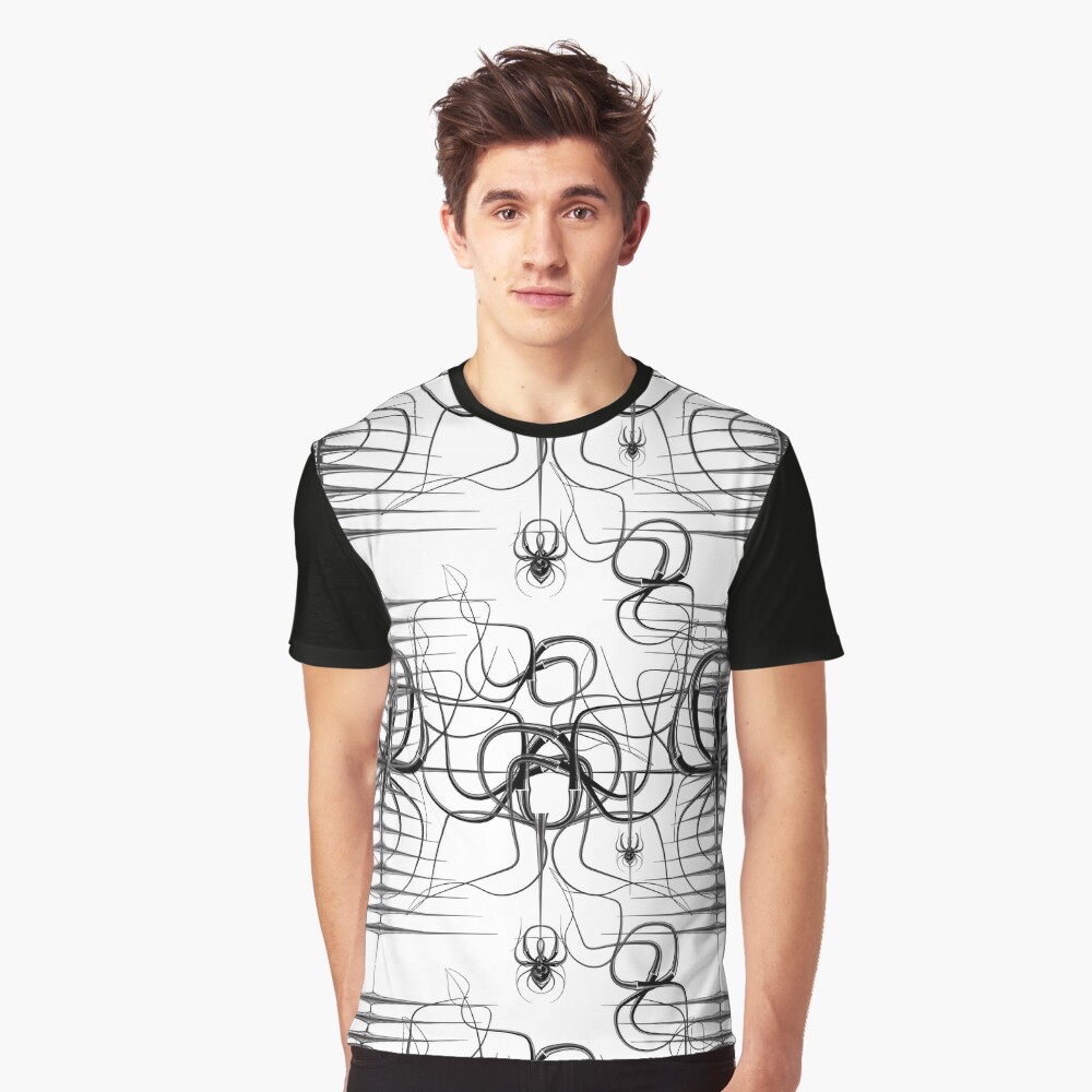 Mathengyger Mother of Spiders Graphic T-Shirt