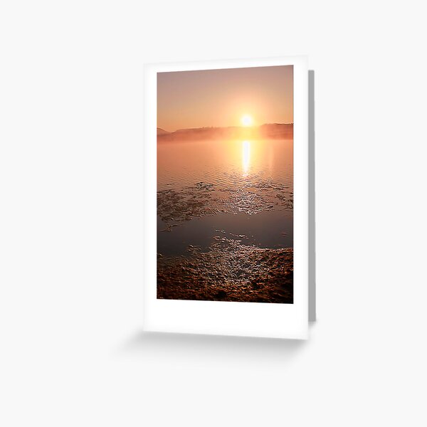 Golden Sunrise Greeting Card