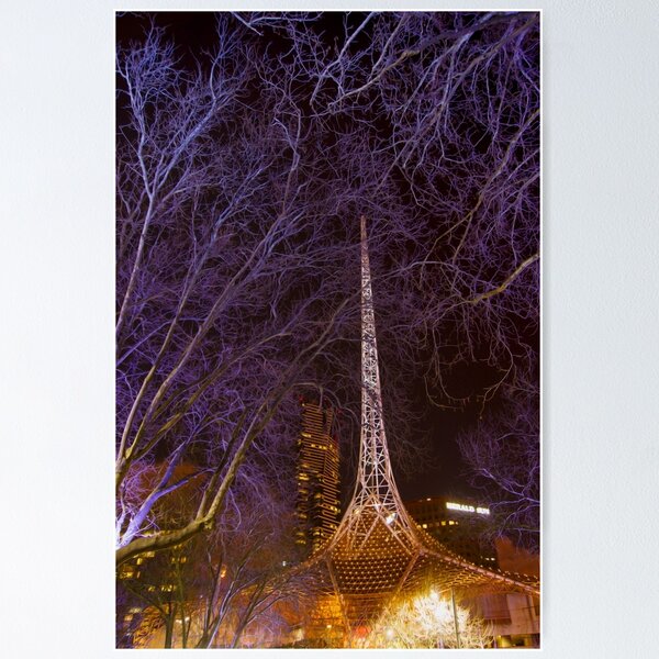 Item preview, Melbourne City at night designed and sold by Sama-creations.