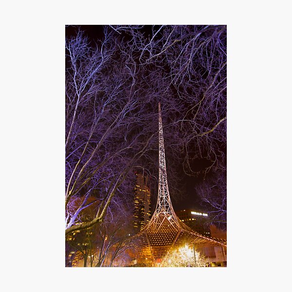 Item preview, Melbourne City at night designed and sold by Sama-creations.