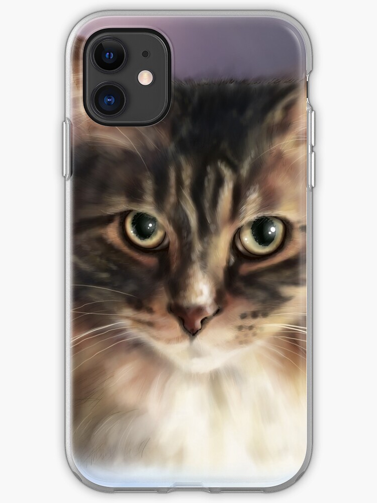 Portrait of fox iphone 11 case Portrait of fox iphone 11 case