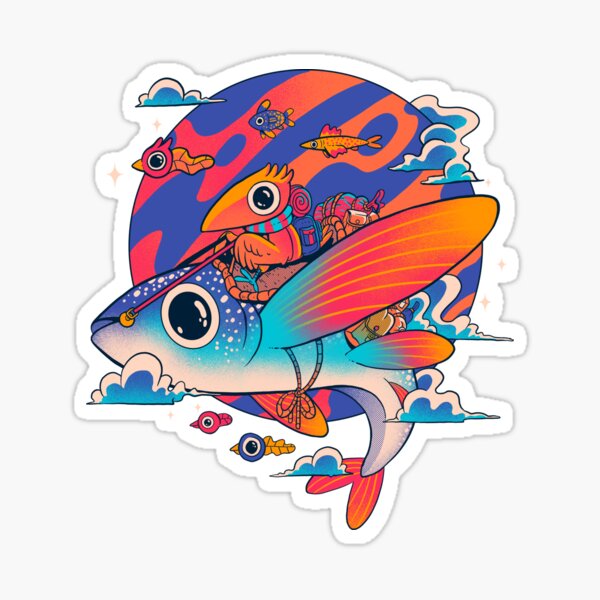Riders of the Abyss Sticker
