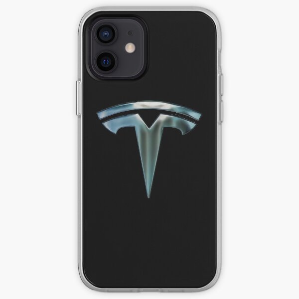 Tesla Motors T Green Funda blanda para iPhone