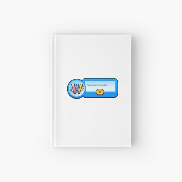 Webkinz Warning Hardcover Journal