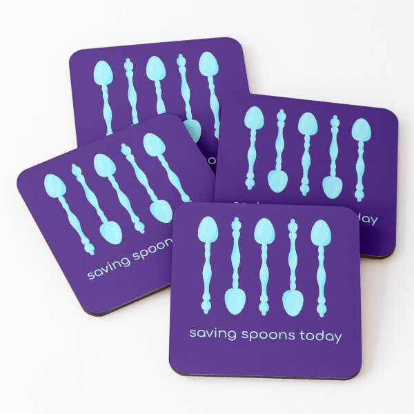 Item preview, Saving Spoons Today (Light Blue) designed and sold by KelseyLovelle.