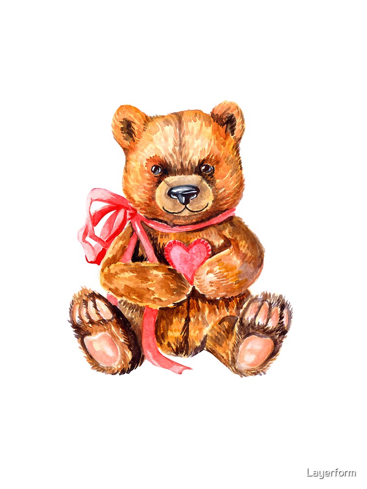 teddy bear with heart