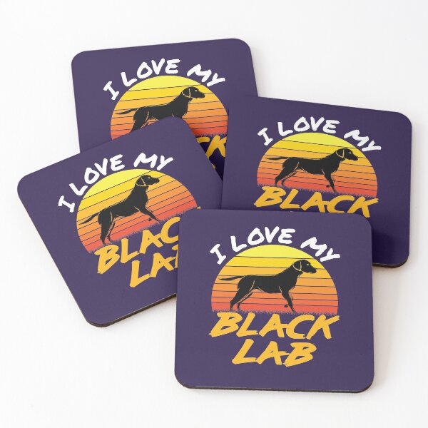 Item preview, I Love My Black Lab designed and sold by jaygo.
