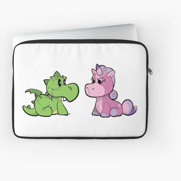 Dragon and Unicorn Laptop Sleeve
