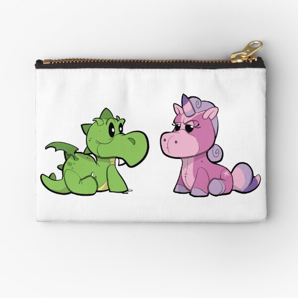 Dragon and Unicorn Zipper Pouch