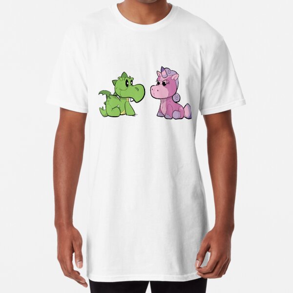Dragon and Unicorn Long T-Shirt