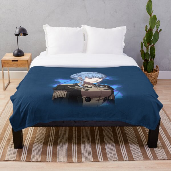 Marianne-Three Houses Throw Blanket