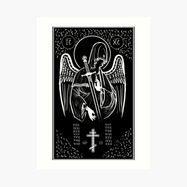 Iconography - Archangel Art Print