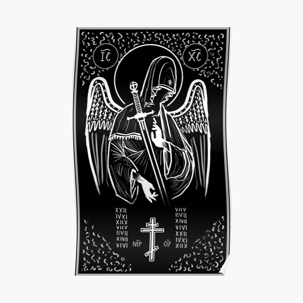 Iconography - Archangel Poster