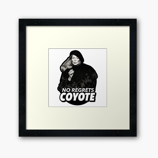 Item preview, No Regrets Coyote Joan Joni Anderson Mitchell designed and sold by Cuttintees.