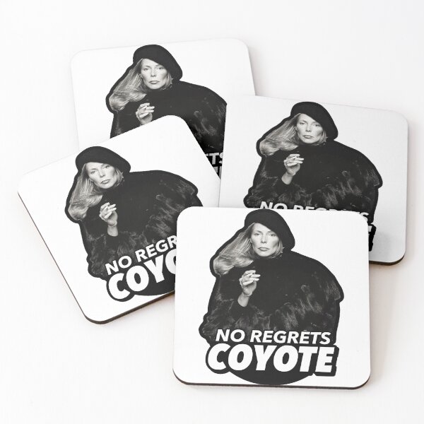 Item preview, No Regrets Coyote Joan Joni Anderson Mitchell designed and sold by Cuttintees.