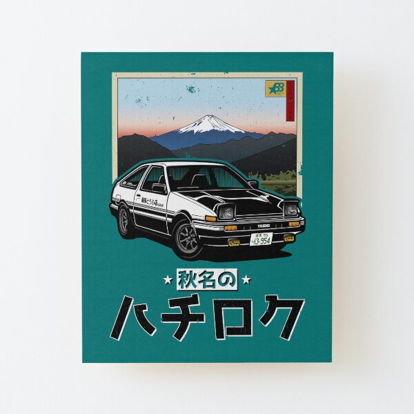 Akina's Hachi Roku V1 Wood Mounted Print