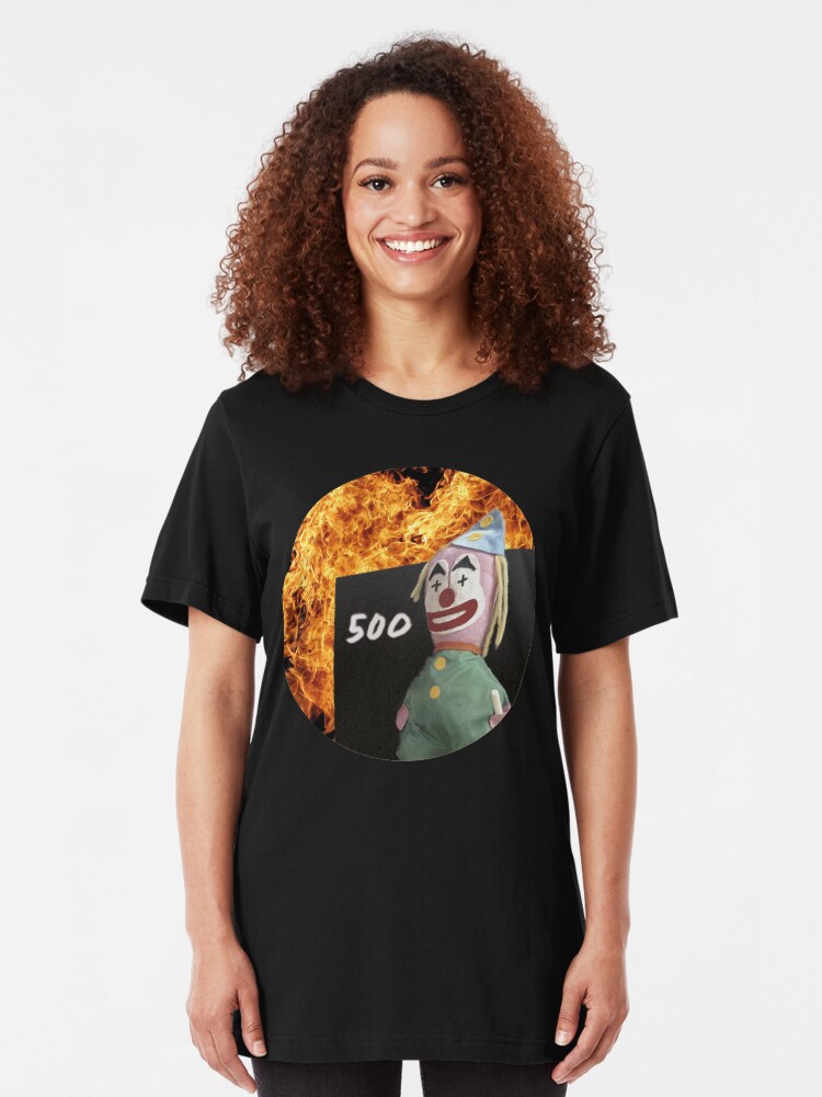 Alternate view of NDVH Fireclown Slim Fit T-Shirt