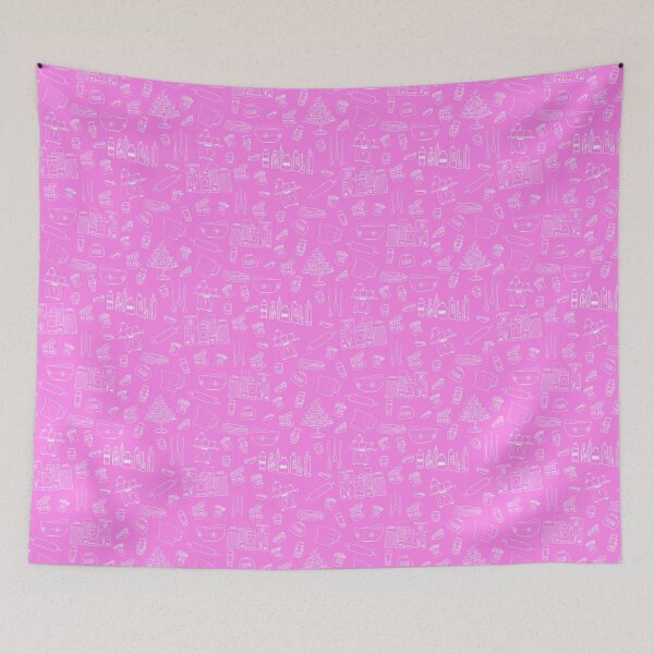 Item preview, Pink Baking pattern designed and sold by zias.
