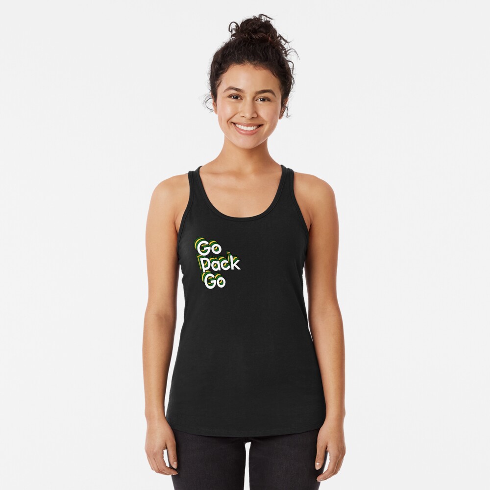 2019 Go Pack Go Green Bay Packers Logo shirt, tank top