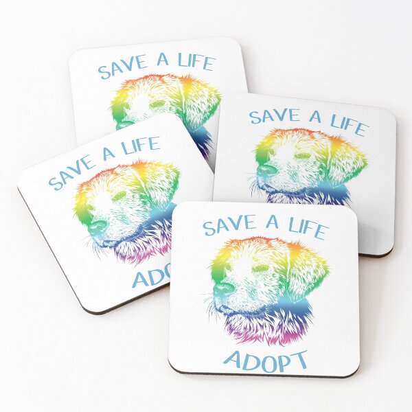 Item preview, Save a Life - Adopt a Dog designed and sold by XanderWitch Creative.