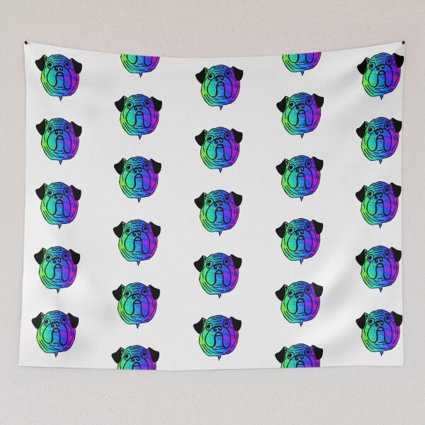 Item preview, Psychedelic Pug Dog designed and sold by imphavok.