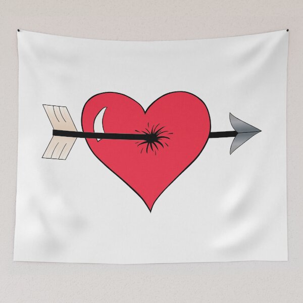 Item preview, Struck by Cupid's Arrow designed and sold by katsprintbtq.