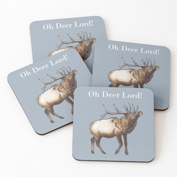 Aperçu de l'œuvre Wapiti cerf - Série animale créée et vendue par BeeHappyShop.