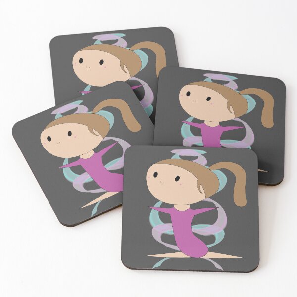 Item preview, Cute Gymnast in Splits designed and sold by XanderWitch Creative.