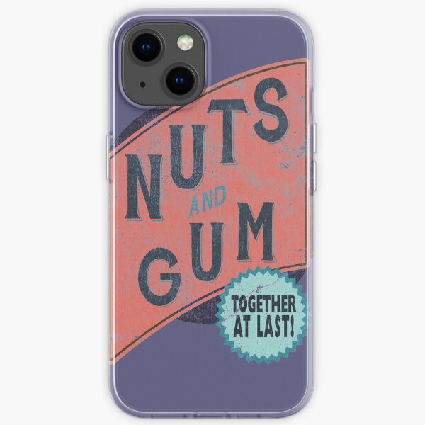 Nuts and Gum - Together at Last! iPhone Soft Case