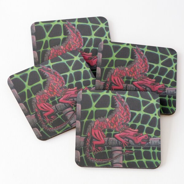 Item preview, 445 - DRAGÓN ROJO - DAVE EDWARDS - LÁPICES COLOREADOS - 2019 designed and sold by BLYTHART.