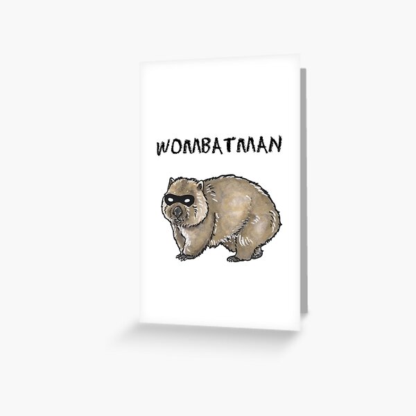 Wombat - Animal series Greeting Card