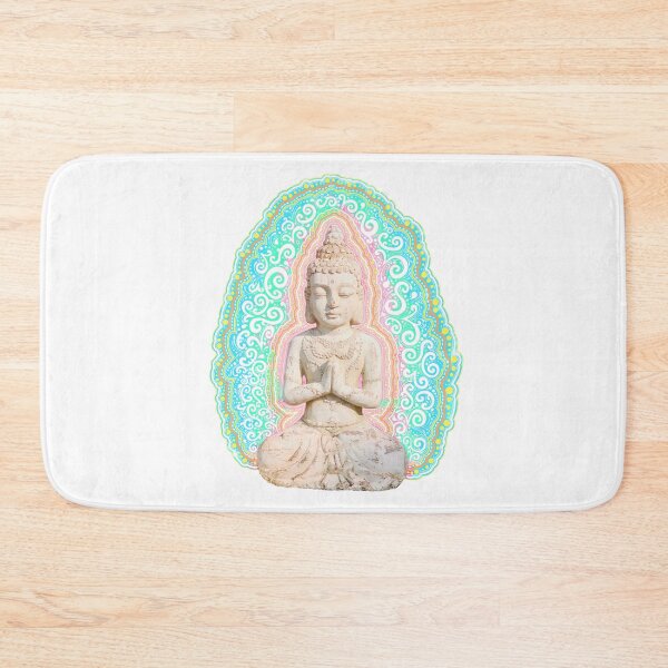 Item preview, Pastel Blue Buddha Mandala  designed and sold by Bella-Trinity-.