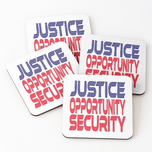 Item preview, #OurPatriotism: Justice, Opportunity, Security by André Robinson designed and sold by Carbon-Fibre Media.