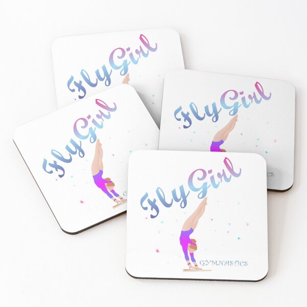 Item preview, Gymnastics - Fly Girl designed and sold by SportGirlDesign.