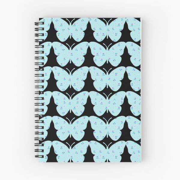 Item preview, Aqua Blue Butterflies Floral Abstract designed and sold by PageDesigns.