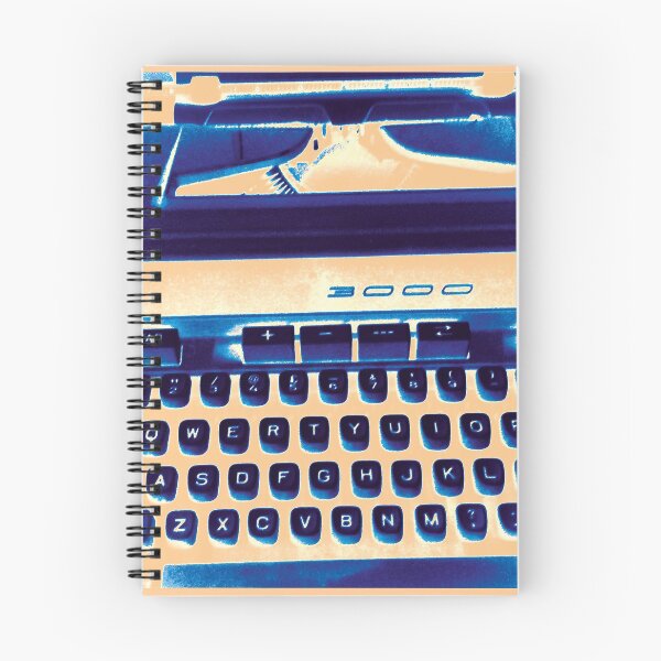 Item preview, Orange Retro Typewriter, Gift for Writer designed and sold by suekieper.