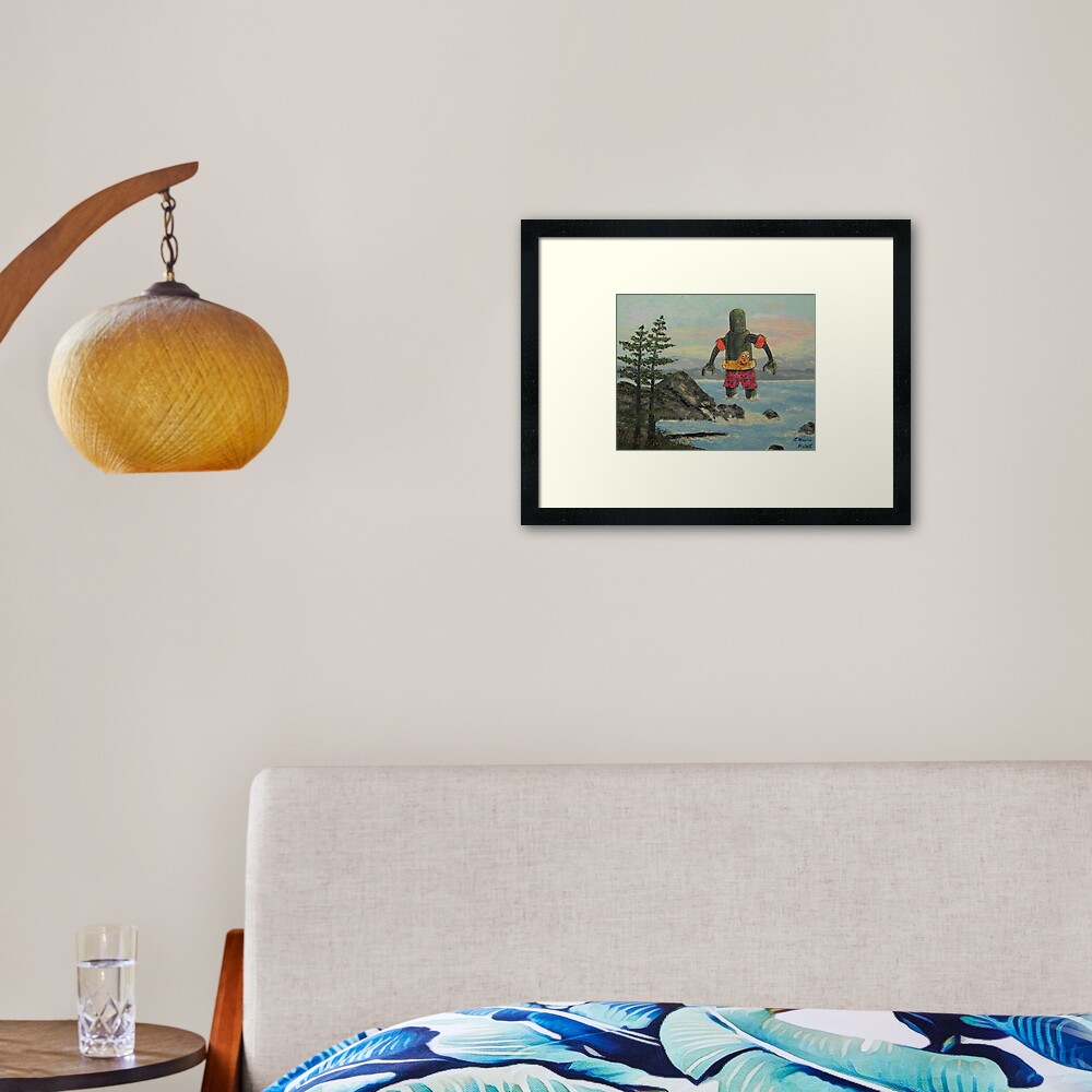 Item preview, Framed Art Print designed and sold by GnarledBranch.